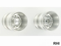 Aluminium achtervelg breed 2 stuks