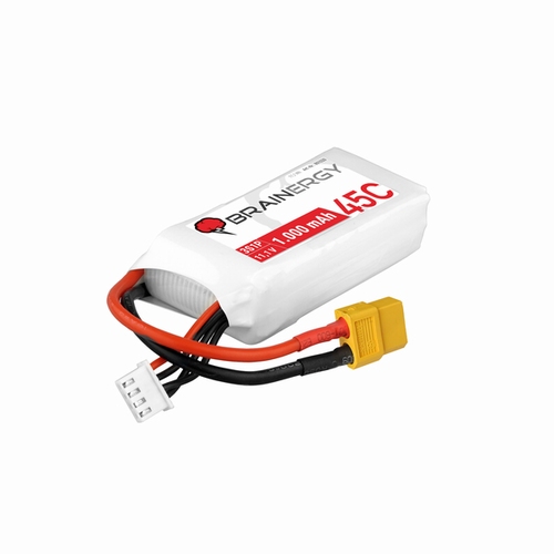 Brainergy LiPo-batterij 3s1p 11.1V 1000mAh 45C XT60