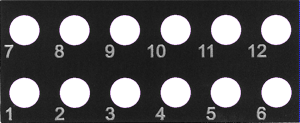 Schakelpaneel plaatje SB-24-G