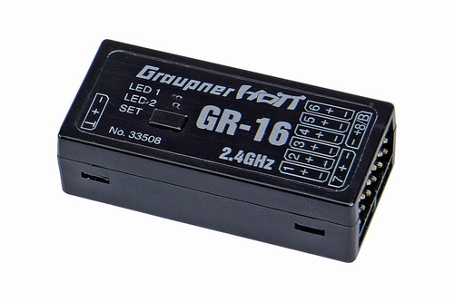 GR-8-kanaals 2,4 GHz HoTT-ontvanger