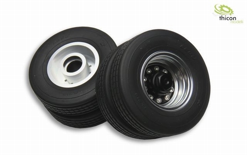 Dieplader Banden met aluminium velgen