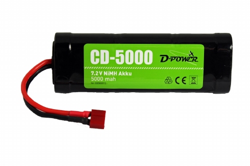 Accu 7,2 volt 5000 Mah