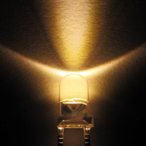 Voorbedrade led met weerstand 6 tot 12 volt 3mm
