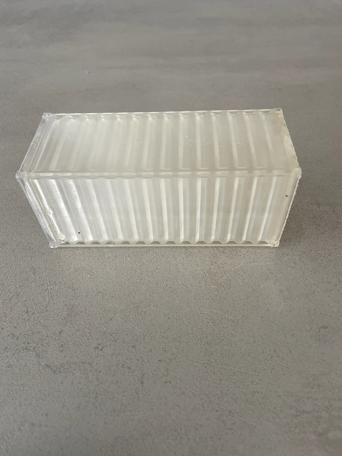 20 ft container met losse deuren