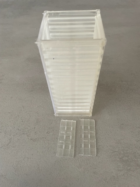 20 ft container met losse deuren