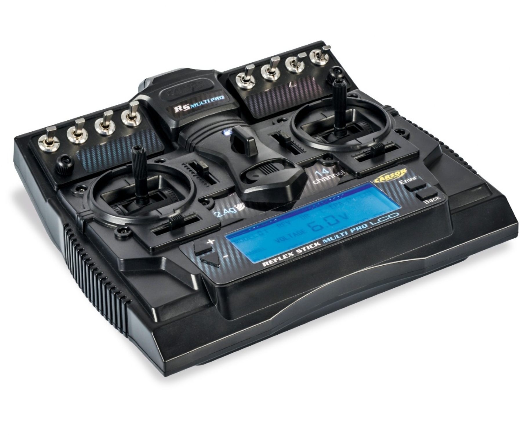 Carson 14 kanaals LCD pro