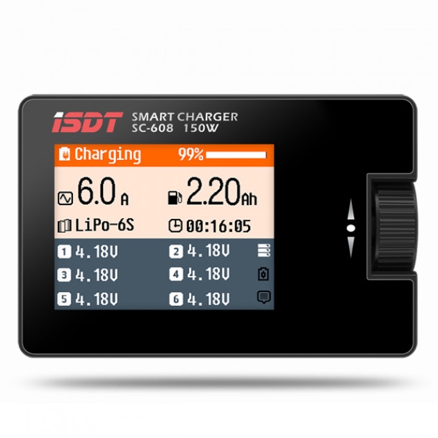 Isdt Sc-608+HOTA T240-voeding