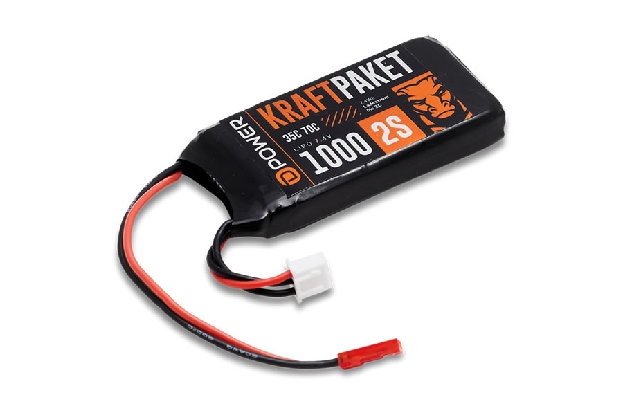 KRAFTpaket 1000 2S LIPO 7.4 V 35/70C