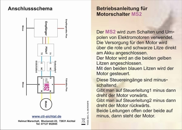 MS-2 motorschakelaar