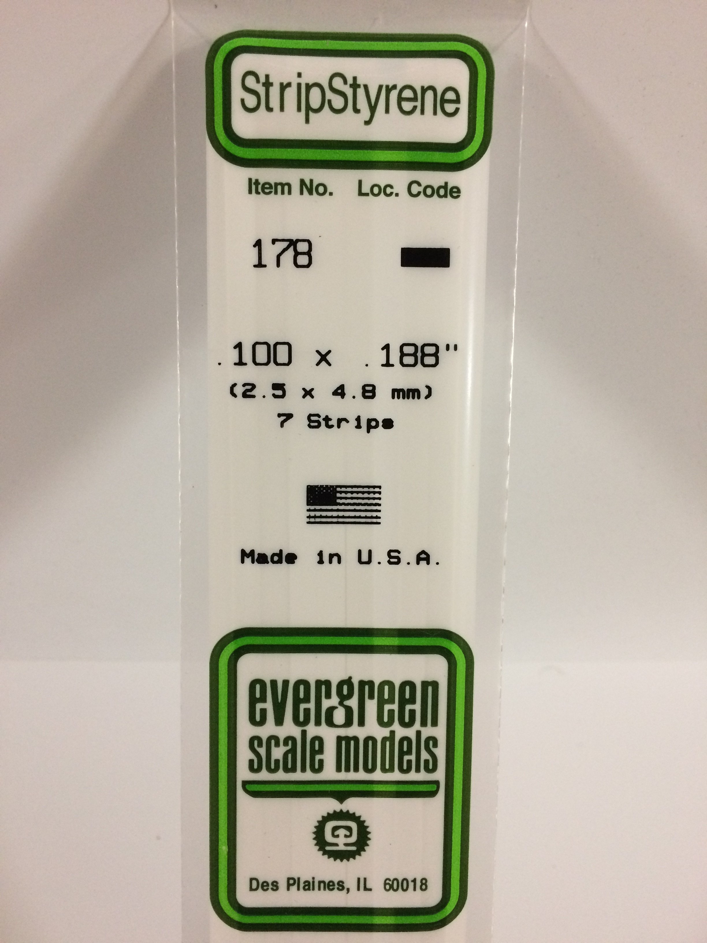 POLYSTYREEN STRIP