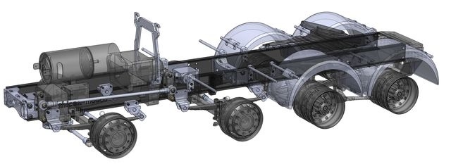 ramekit 4-as (8x4) alu zwart