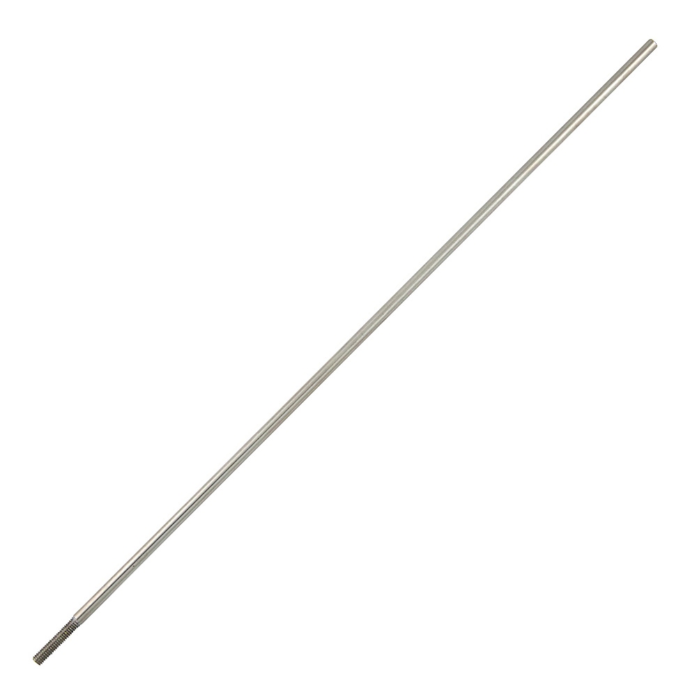 Schroefas met schroefdraad 4mm M4