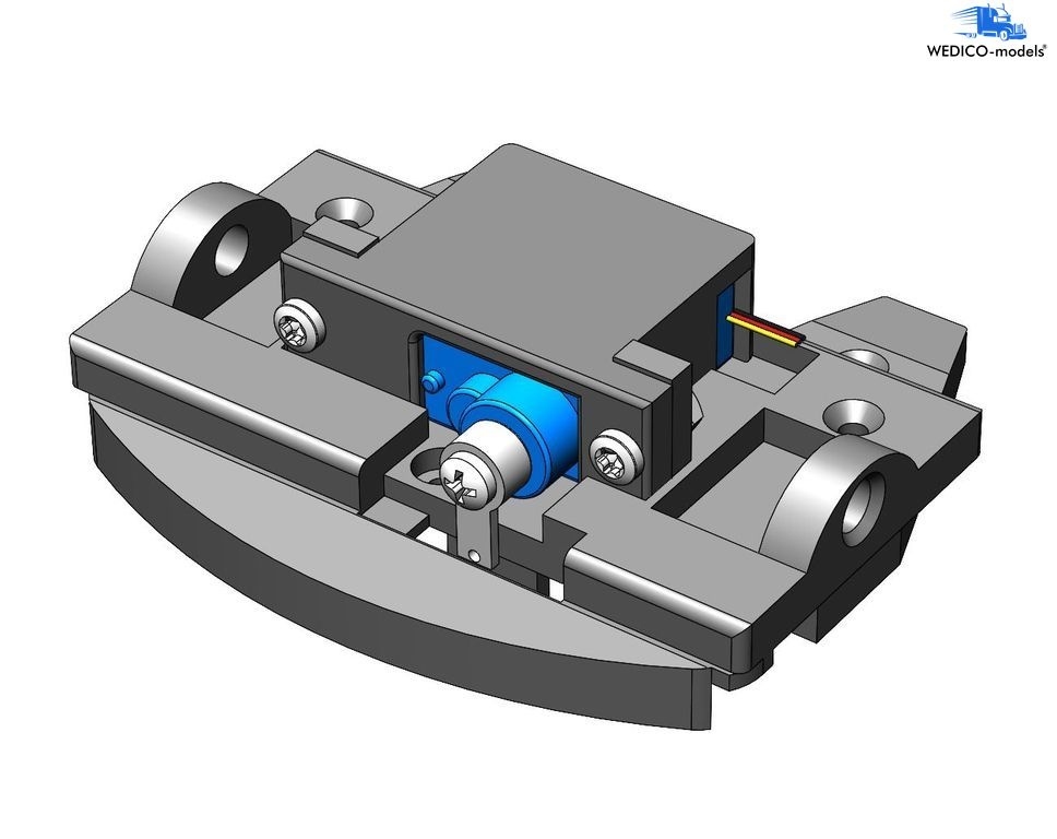 Servoset voor WEDICO-modellen met koppelschotel 700-W