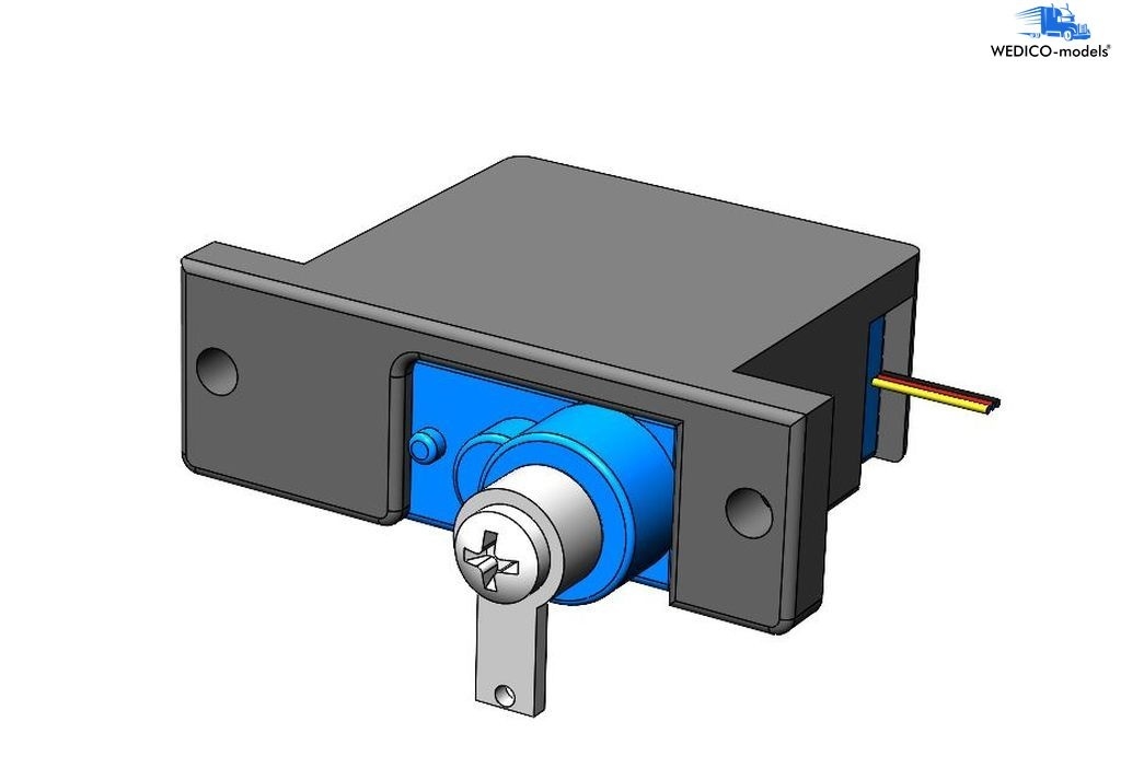 Servoset voor WEDICO-modellen met koppelschotel 700-W