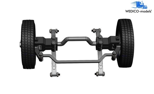 Vooras voor standaard chassis met wielen