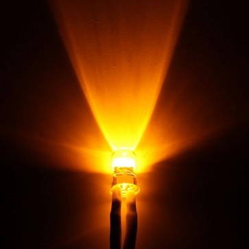 Voorbedrade led met weerstand 6 tot 12 volt 3mm