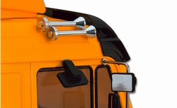 Truck kunstof Hoorn en Spiegel 1 set