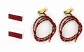 Grill Lamp Rood 2 stuks