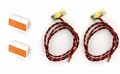 Grill Lamp Oranje 2 stuks