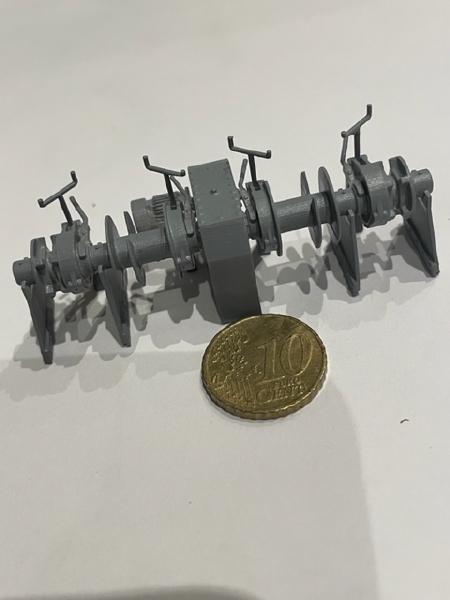 3D geprint schaal 1:50 Scheepvaart